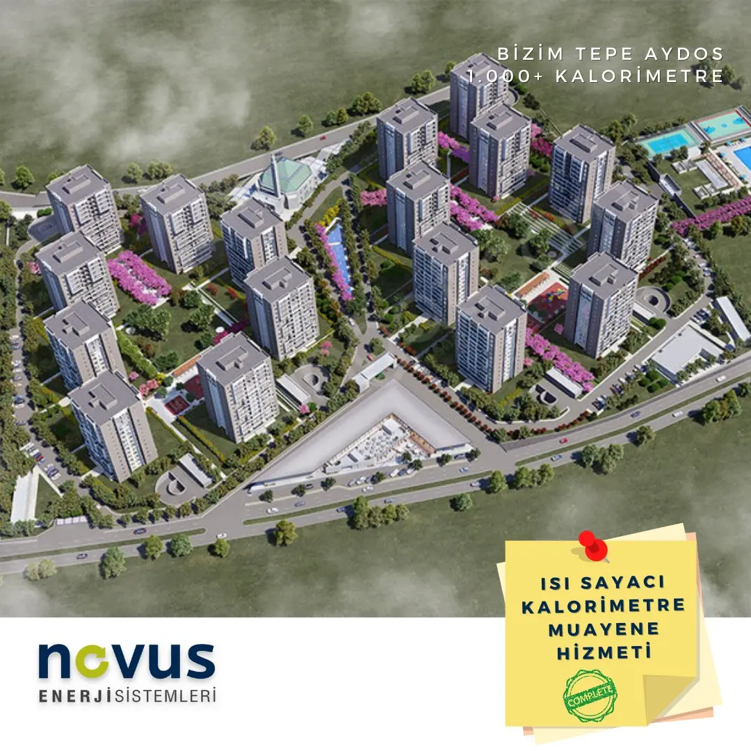 Bizim Tepe Aydos — 1.000+ kalorimetre, Isı sayacı / kalorimetre muayene hizmeti