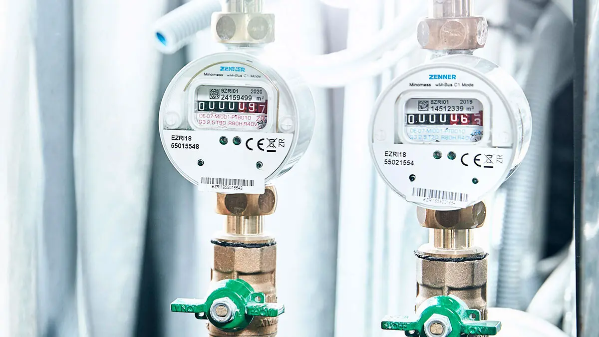 ZENNER Minomess water meters with wireless M-Bus C1 module